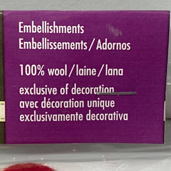 Christmas Acorns 100% Wool Felt Crafts Applique Embellishments Needle Felting - Picture 9 of 13